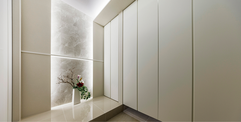 玄関〜光で広がる、迎えの美意識〜